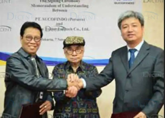 Signed MOU With SUCOFINDO In Indonesia