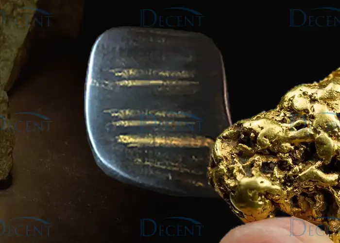How did ancient people test the purity of gold They used a touchstone