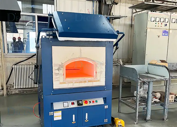 Supplied a Fire Assay Furnace to Shuikoushan Nonferrous Metals Group